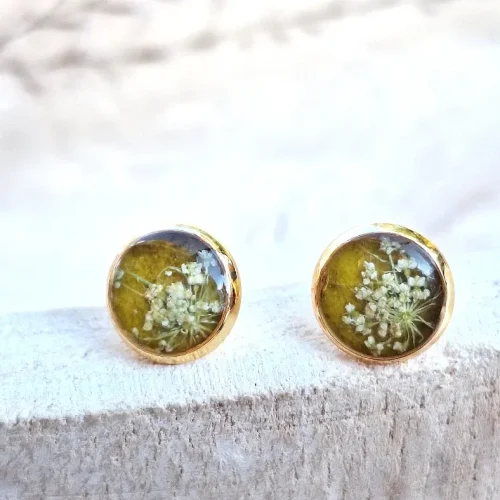 Dzika marchew kolczyki