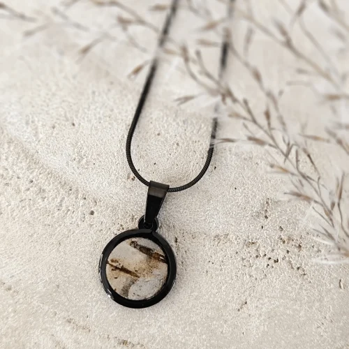 kora brzoza naszyjnik