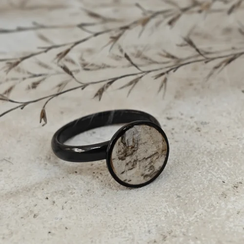 kora brzoza pierścionek