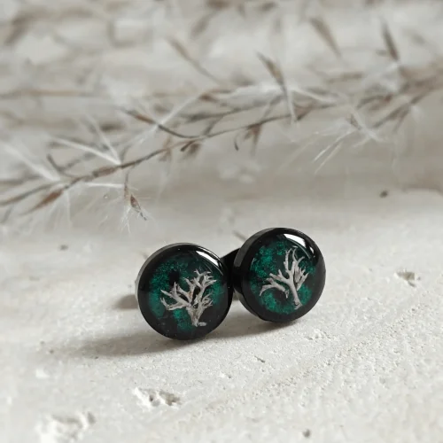 chrobotek reniferowy kolczyki